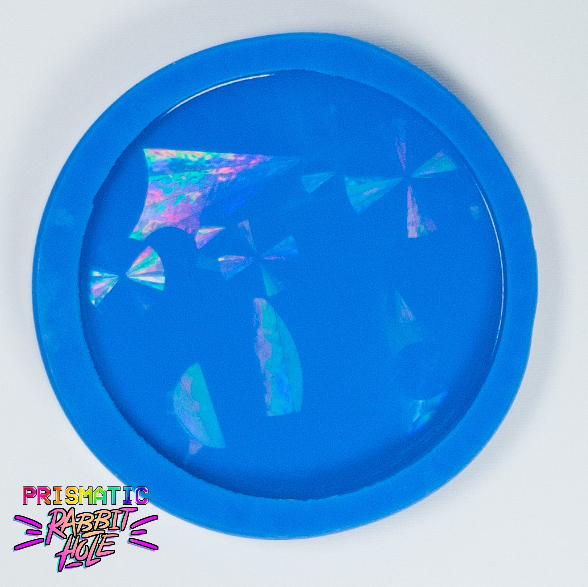 Holographic Coaster Mold Resin Casting Silicone Resin Coaster Mold Mould D  8U2E W1D1 